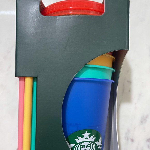 Starbucks Limited Edition Color Changing Cold Cups - Picture 3 of 5